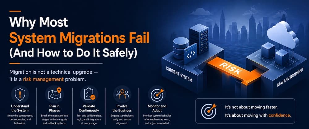 Why Most System Migrations Fail (And How to Do It Safely)